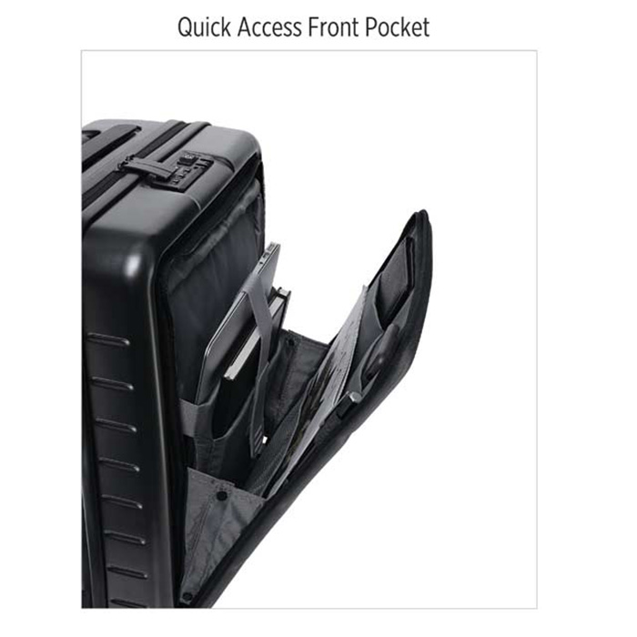 Darby Overnight cabin trolley bag-Black (3)