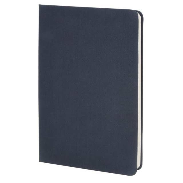 Fauna Recycled PET notebook. FSC certified paper.-Navy Blue (3)