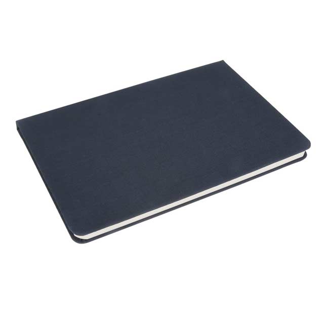 Fauna Recycled PET notebook. FSC certified paper.-Navy Blue (4)