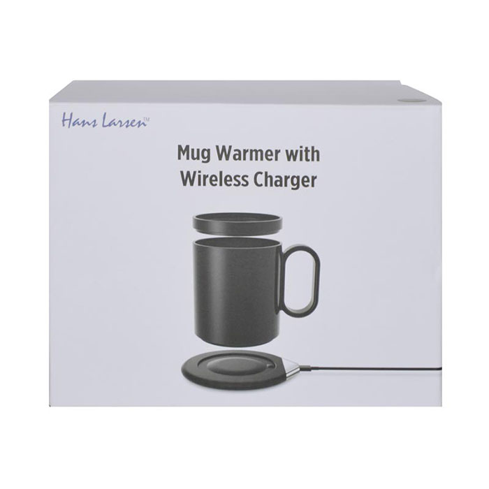 Luxe Smart Mug with warmer and wireless charger-Black (5)