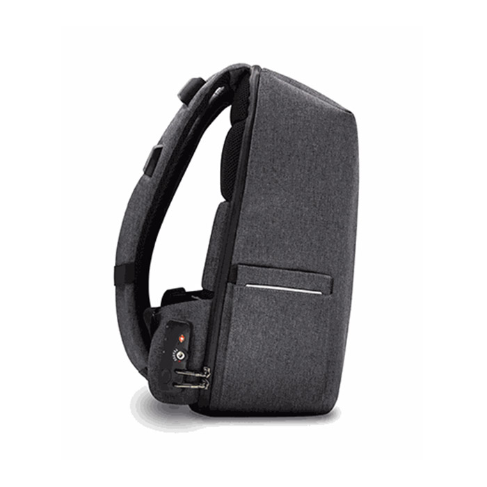 Napa Anti theft smart back pack Black (7)