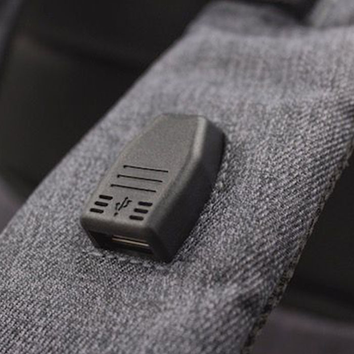 Napa Anti theft smart back pack Black (9)