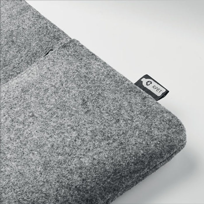 Bita RPET felt zipped laptop bag (9)