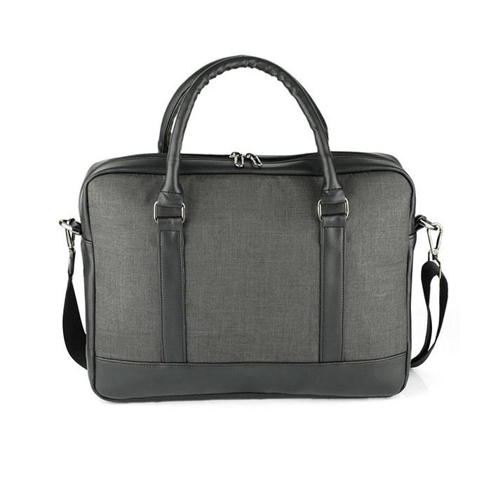 Dual Tone PU Leather laptop Bag (2)