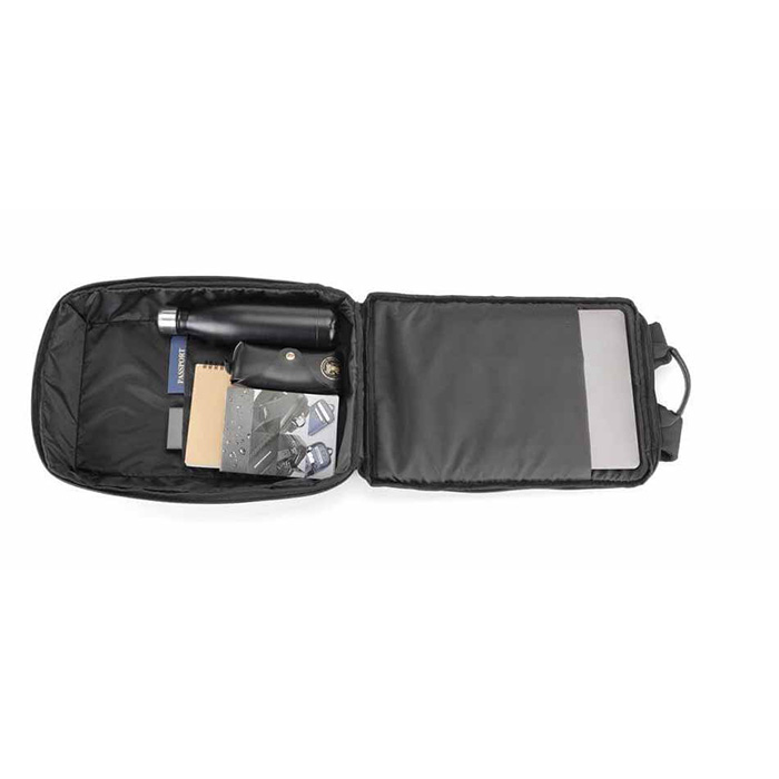 Recycled slim laptop back pack. 15 (5)