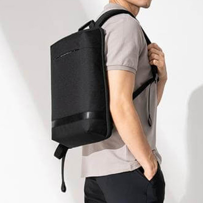 Recycled slim laptop back pack. 15 (9)