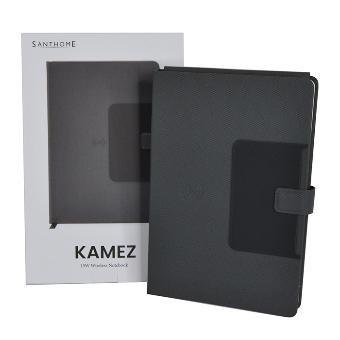 Wireless charging notebook with phone stand (3)
