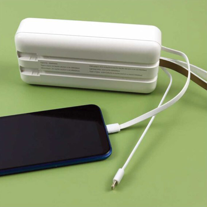 Power Bolt Fast charge. 30,000 mAh power bank. Flashlight (3)