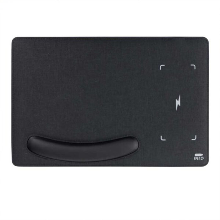 Tappetino 15W recycled wireless mousepads with support (2)