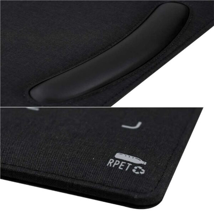 Tappetino 15W recycled wireless mousepads with support (4)