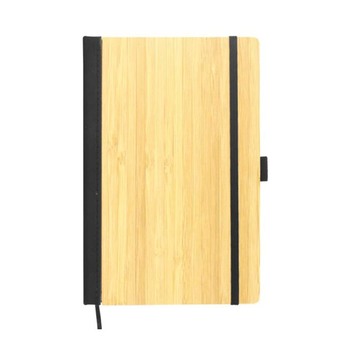 Caytre Bamboo A5 notebook with pen loop & page marker (5)