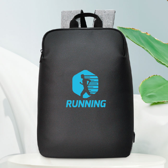 Courir 15.6’ laptop backpack. USB port for charging. (1)