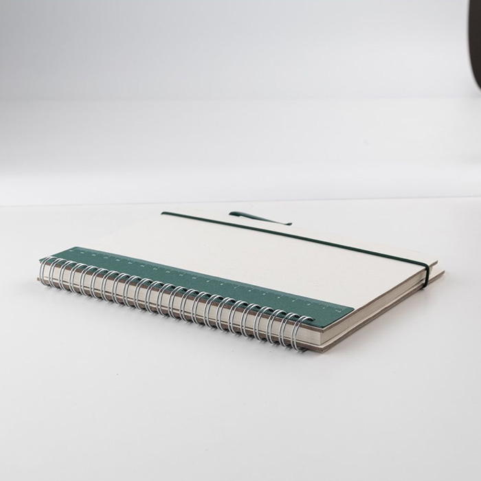 Gala Recycled milk carton paper notebook. A5. (2)