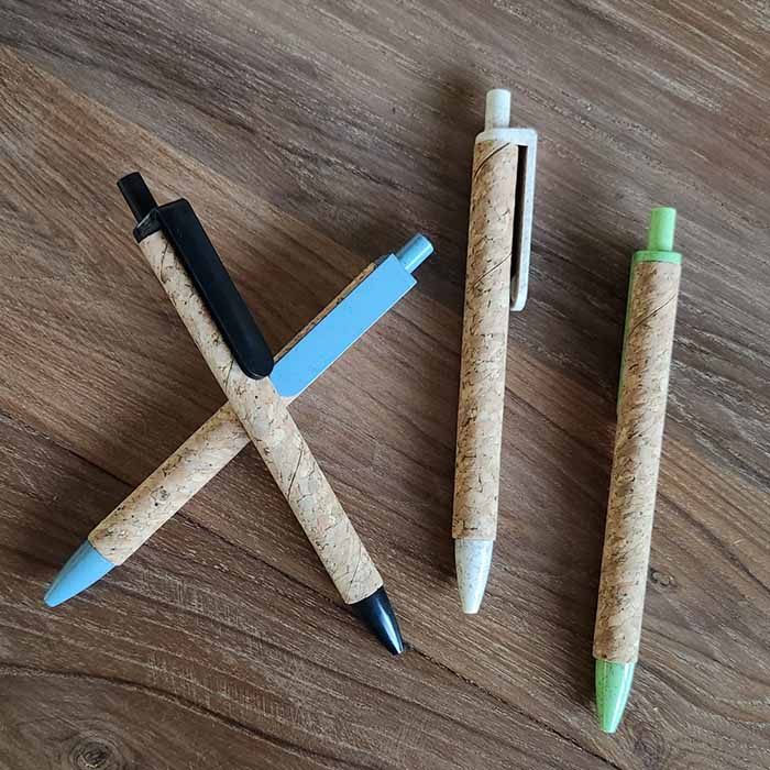 Kestar Wheat straw and cork ballpoint pen. (11)