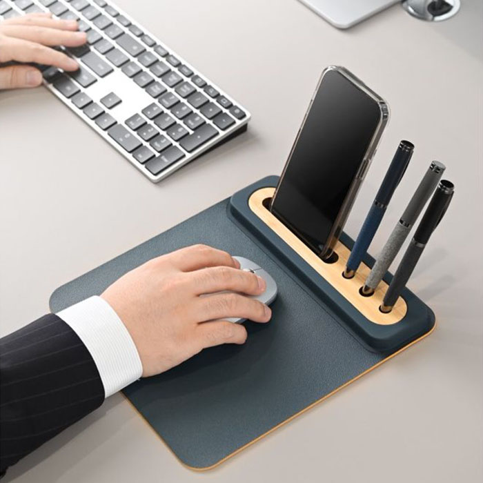 Poddane Recycled foldable mouse pad & organizer (9)