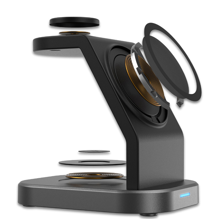 Tre 3-in-1 Magsafe wireless charging stand. (2)