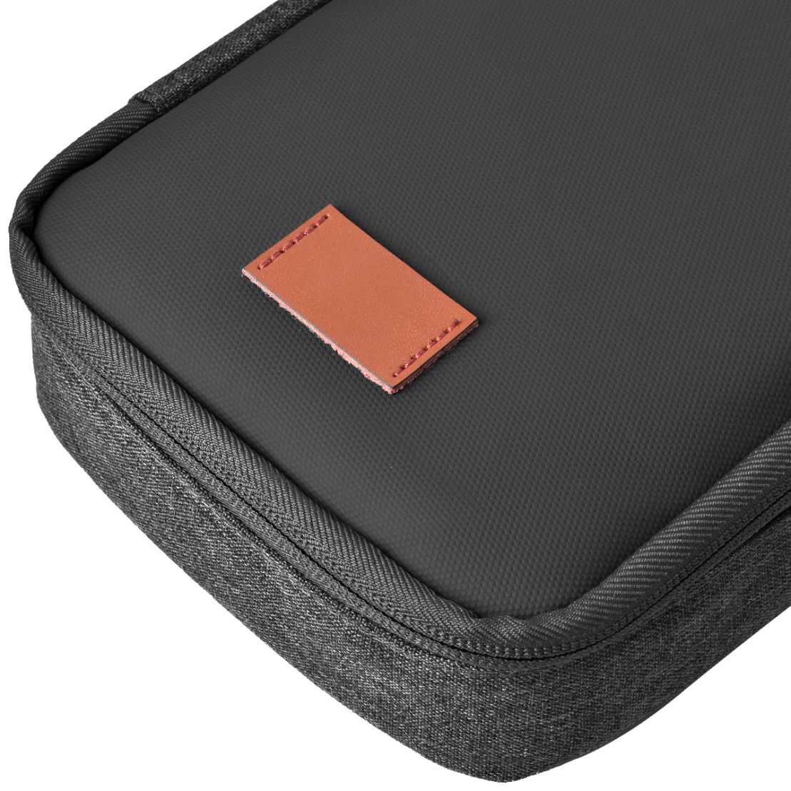 Ulariz Minimalist travel pouch with leather handle. (4)