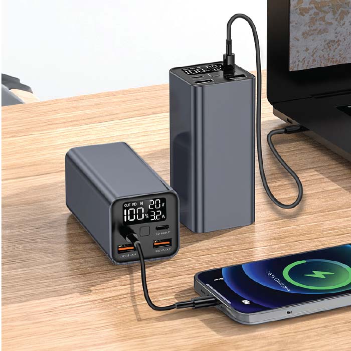 Varys 18,000 mAh fast charging power bank for laptop. (5)