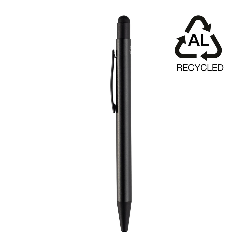 Aluma Recycled metal pen with stylus. RCS-Certified. (1)