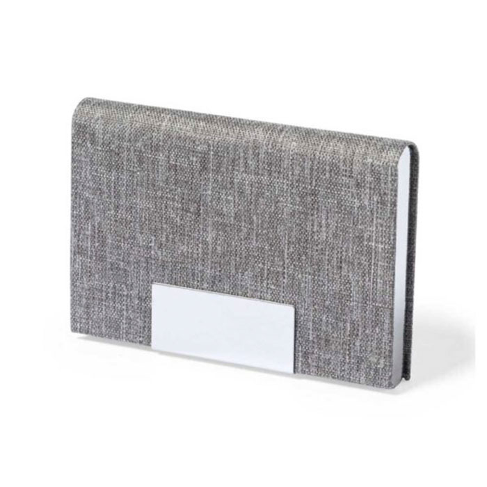 Attai Recycled chrome metal business card holder (4)