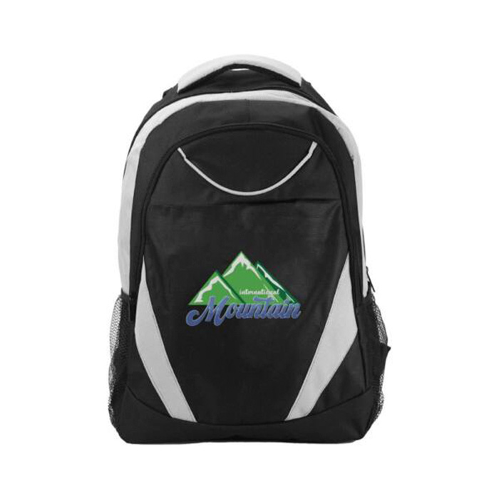 Basico Two toned back packs 600D polyester. (8)