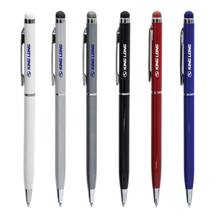 Melitana Slim metal pens with stylus (2)