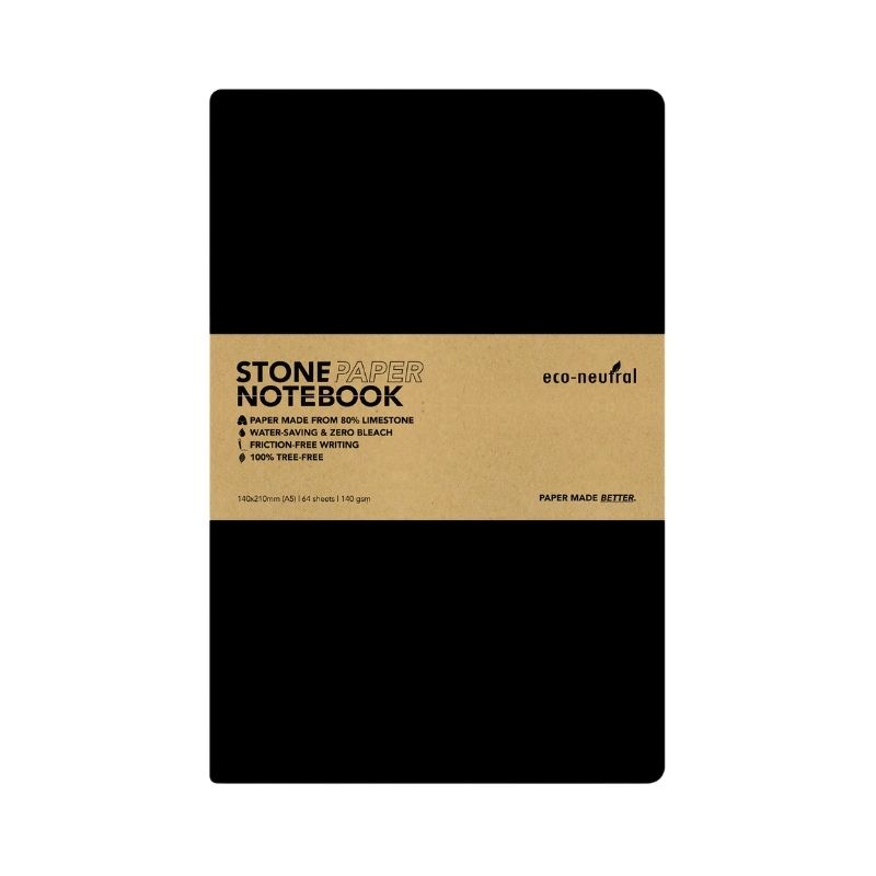 Pedra Stone Paper Notebook. 100% tree-free paper. (1)