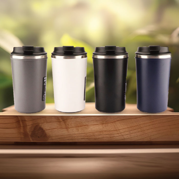 Pitka Regular 350 ml double wall mug with anti-fall powerful suction. (10)