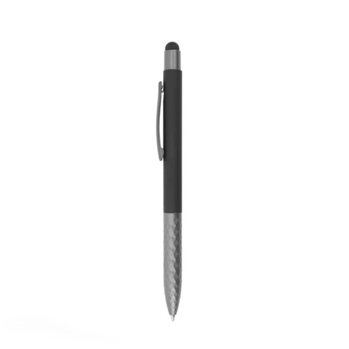 Tekstura Textured grip metal pens with stylus (6)