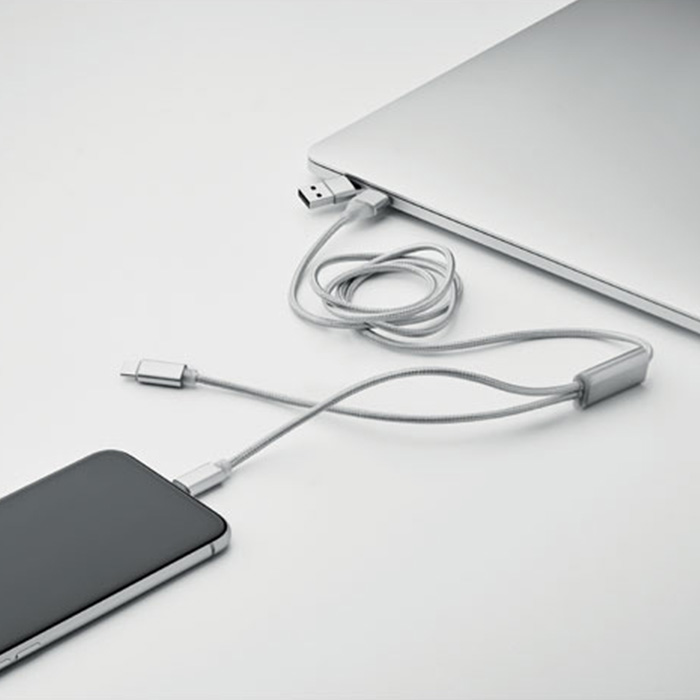 Halti 2 in 1 long charging cable. 120 cm. (2)