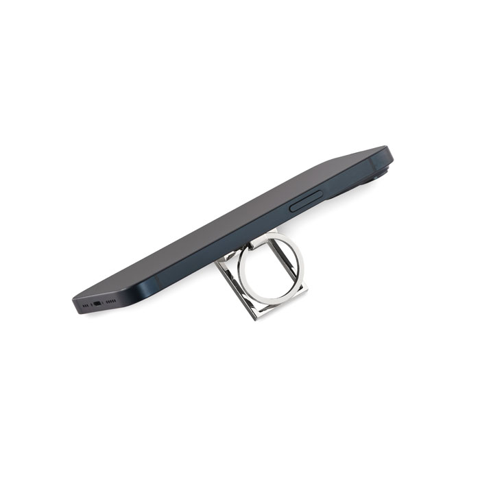 Qasa Stylish metal key ring with phone stand. (9)