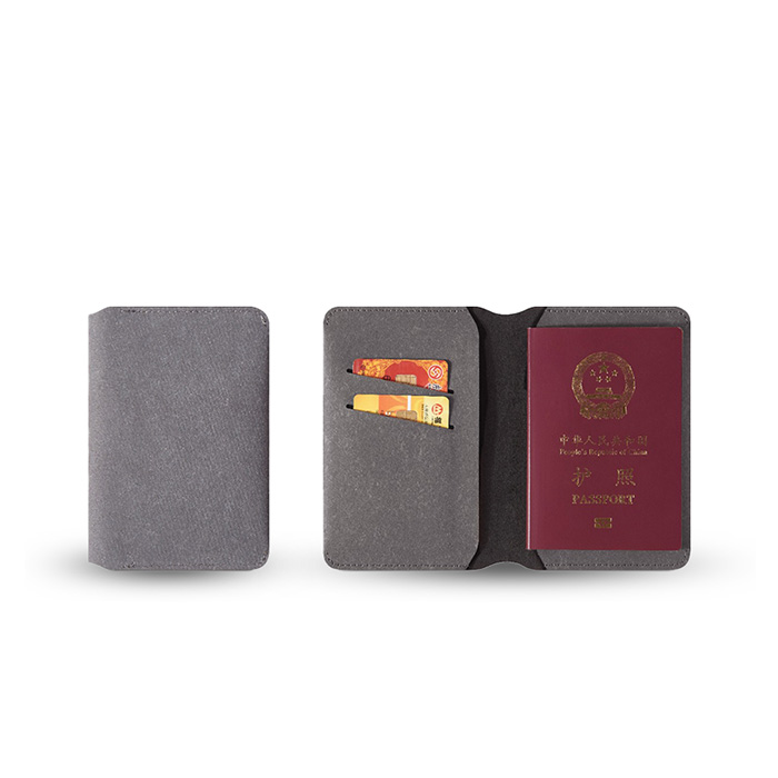 Brazil Recycled genuine leather Passport Holder
