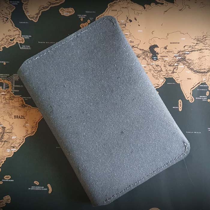 Brazil Recycled genuine leather Passport Holder (2)