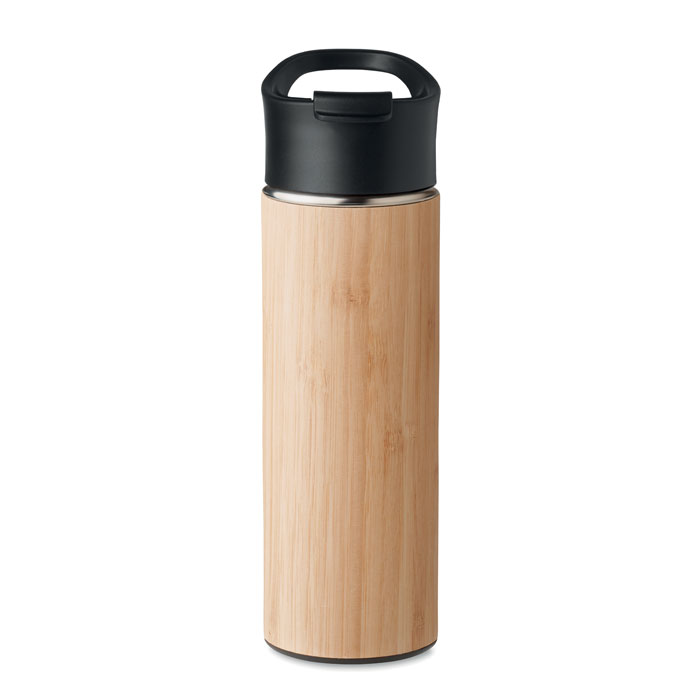 Hydrate Double wall bamboo flask 450 ML (5)