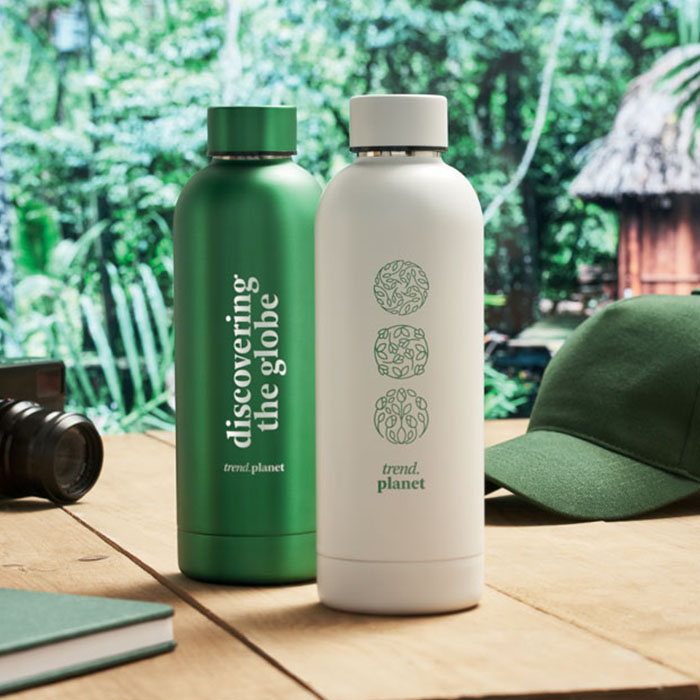 Martina Double wall recycled stainless steel bottle (2)