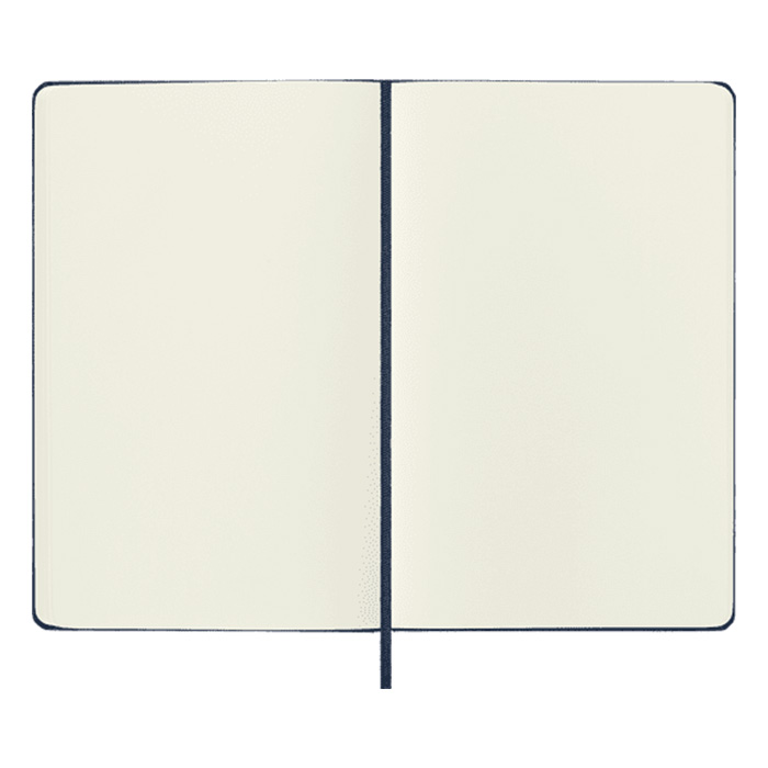 Moleskine Sapphire Blue Moleskine Classic Large Ruled Hard Cover Notebook (2)