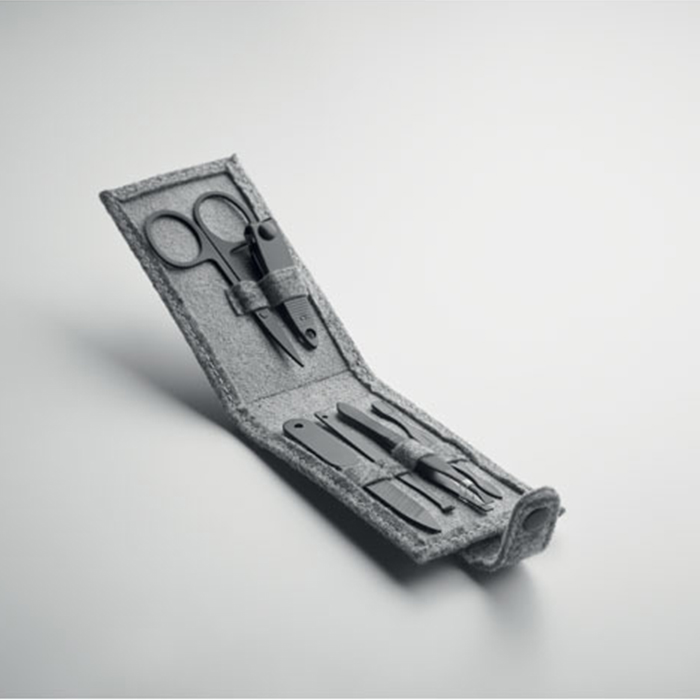 Relier RPET felt 6-piece manicure set (4)