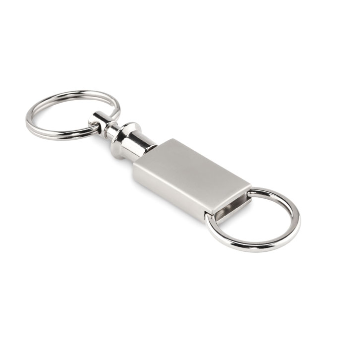 Split Pull apart metal split key ring (1)
