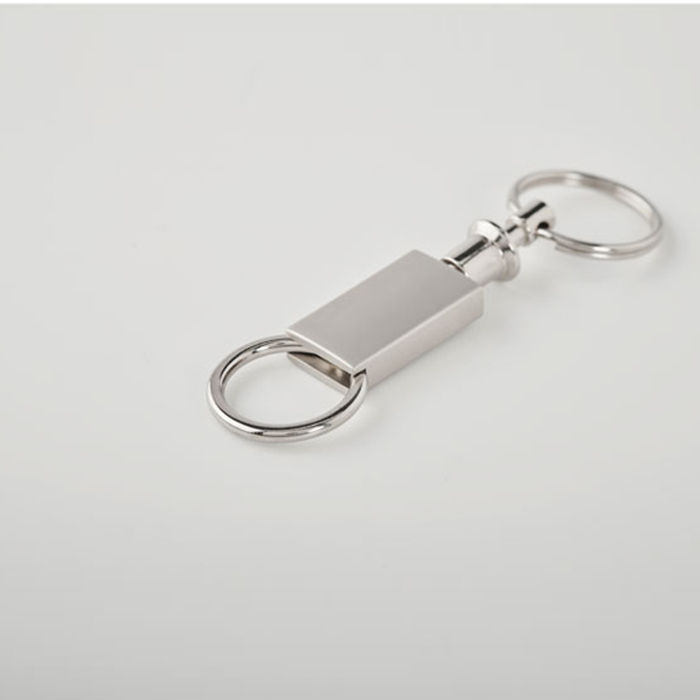 Split Pull apart metal split key ring (2)