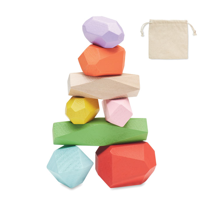 Teho 8 stacking wood rocks in pouch (1)