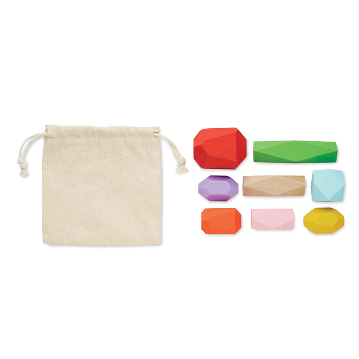 Teho 8 stacking wood rocks in pouch (2)