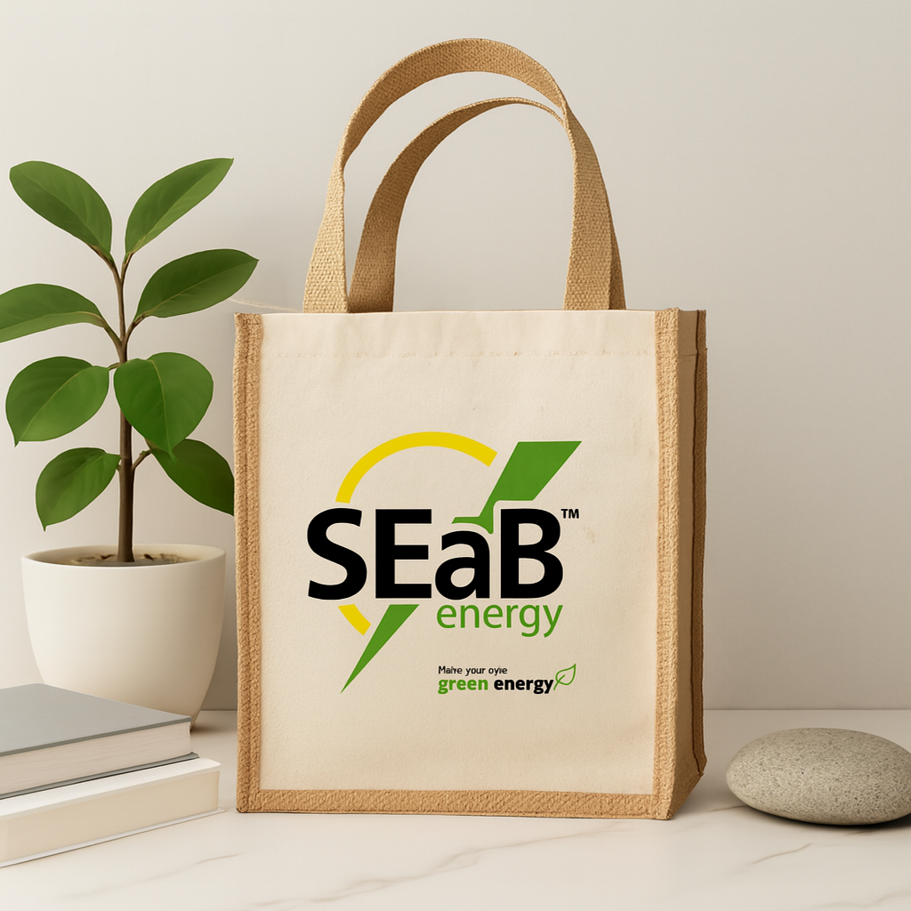 Astral Jute cotton bags.