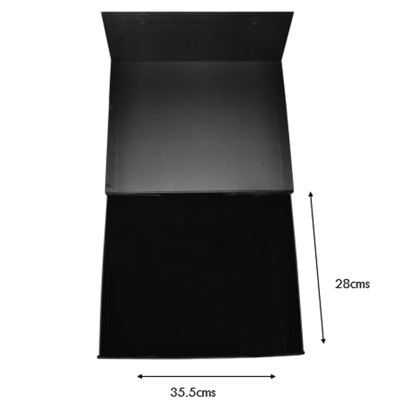 Black Gift Box - Large Large box black (2)