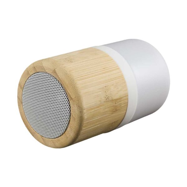 Equitix 5.0 Bluetooth speaker with lamp in bamboo (1)