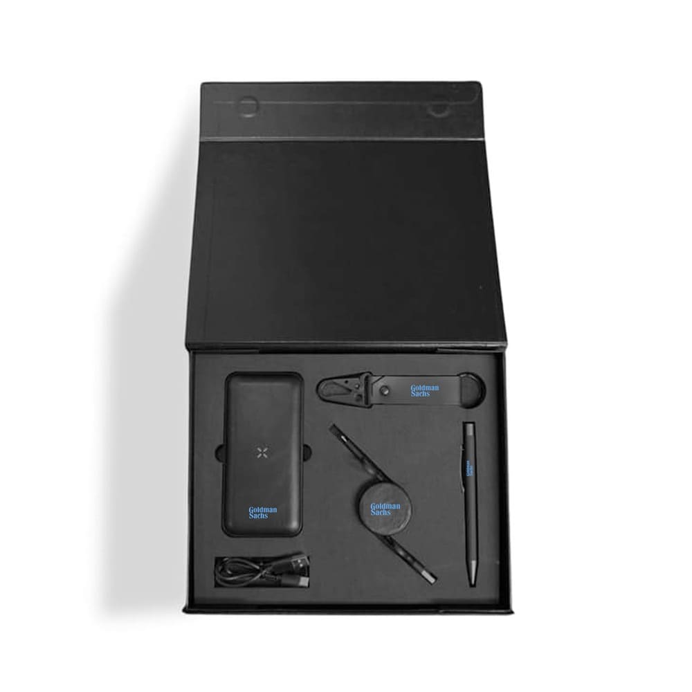 Gift Set 10 Elegant gift set with black leather accessories (2)