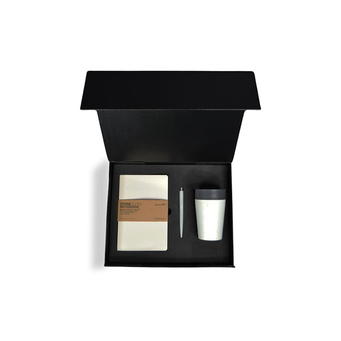 Gift Set 2 Eco-friendly gift set stone paper notebook, Lumos pen, mug (5)