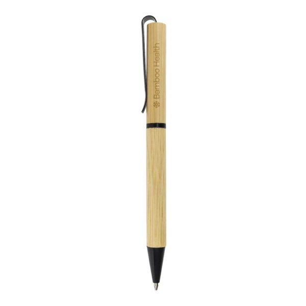 Glide Twist action bamboo pen (3)