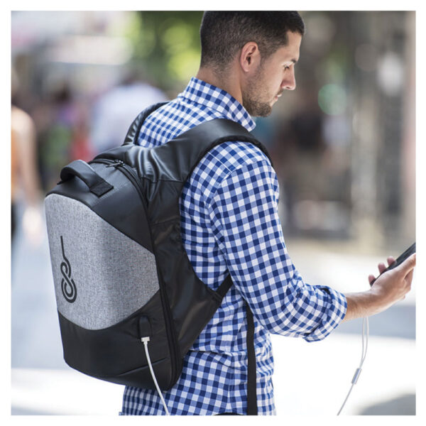Haven Waterproof , charging port & anti-theft backpack (7)