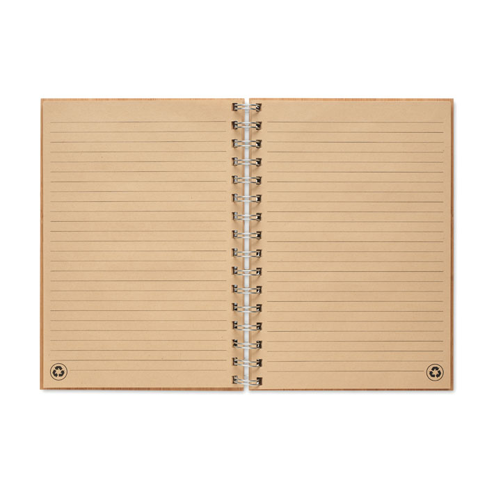 Noah A5 ring bound bamboo notebook (3)