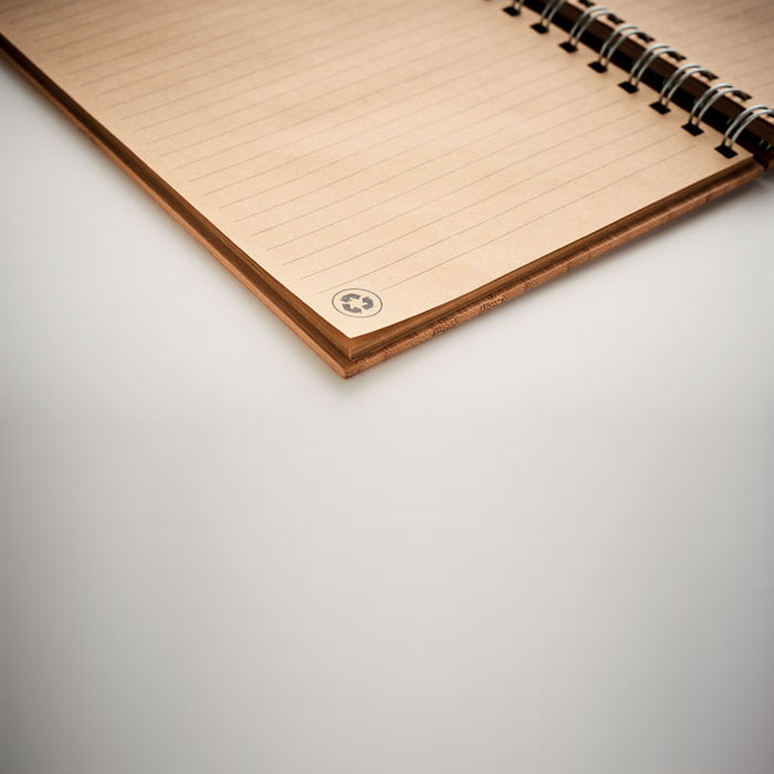 Noah A5 ring bound bamboo notebook (4)